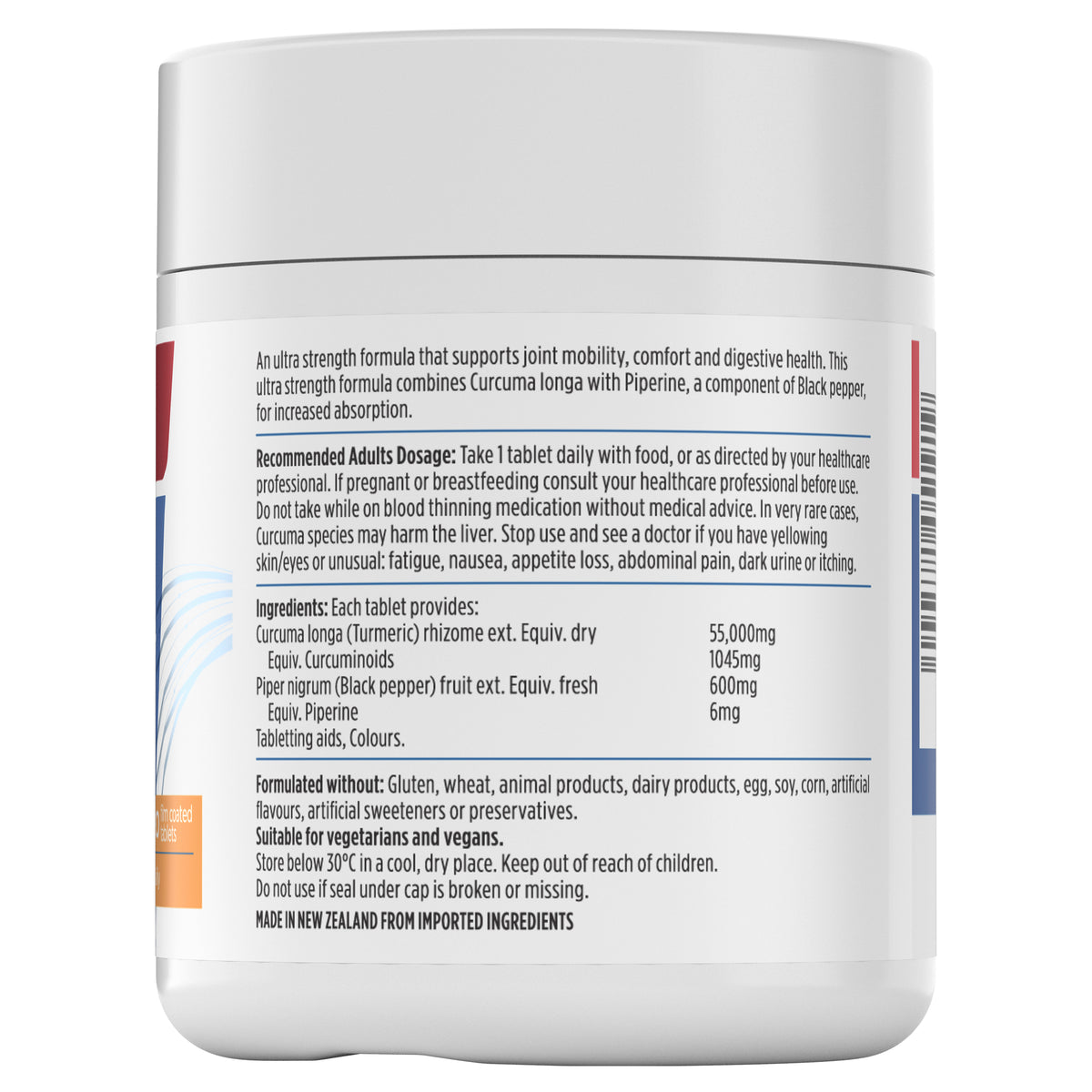 Nutra-Life Turmeric 55000 Ultra Strength 90 Tablets