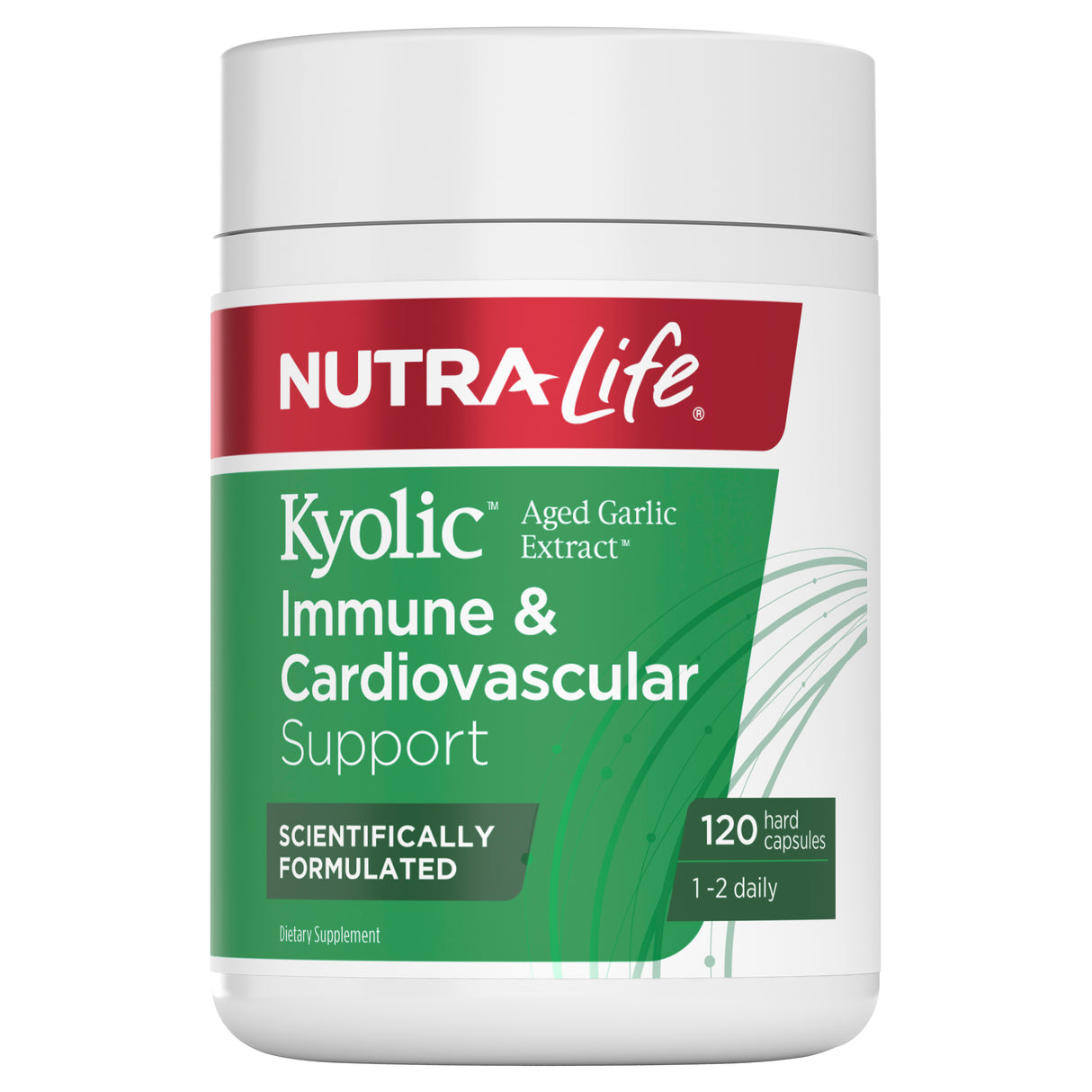 Nutra Life Kyolic Aged Garlic Extract Immune Support Suppplement 120s