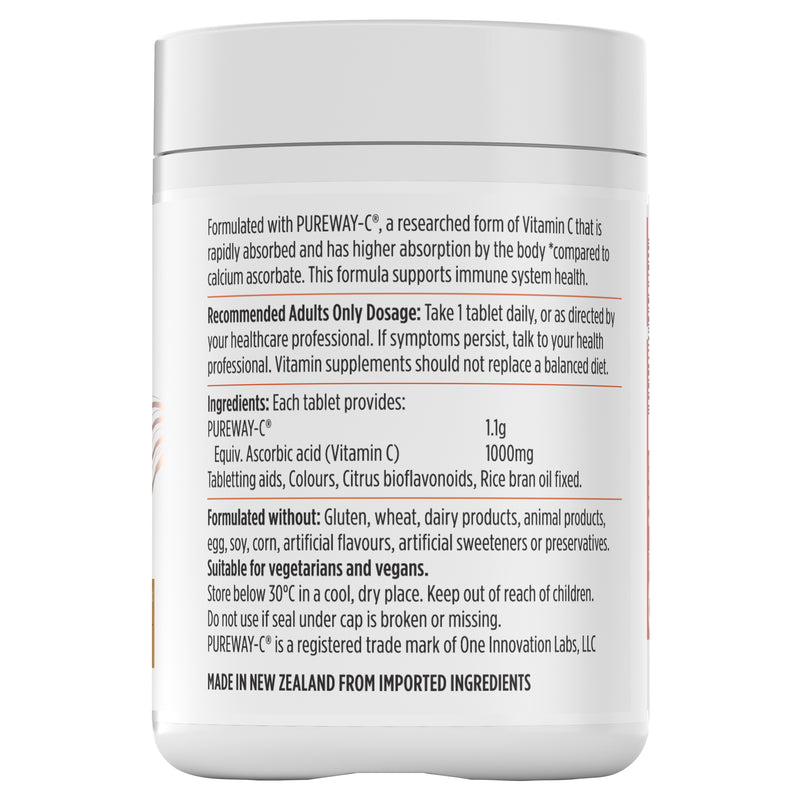 Nutra-Life Rapid-C 1000mg Tablets 120s