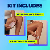 Nair Soft Natural Wax 40 Large Strips