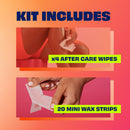 Nair Sensitive Mini Wax Strips 20 Pack