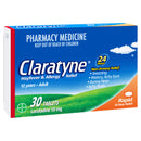 Claratyne Allergy & Hayfever Relief Antihistamine Tablets 30 pack