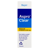 Aspro Clear Aspirin 24 Soluble Effervescent Tablets