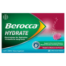 Berocca Hydrate Black Currant Effervescent Tablets 20s