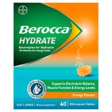 Berocca Hydrate Orange Effervescent Tablets 40s