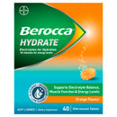 Berocca Hydrate Orange Effervescent Tablets 40s