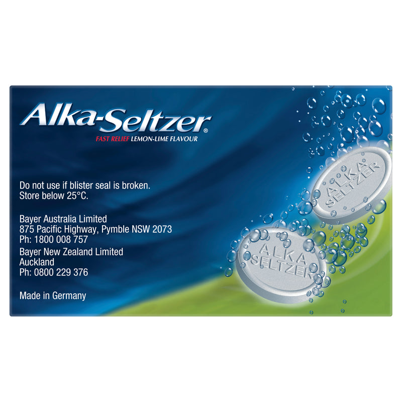 Alka-Seltzer Hangover Relief Tablets, Fast