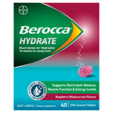 Berocca Hydrate Black Currant Effervescent Tablets 40s