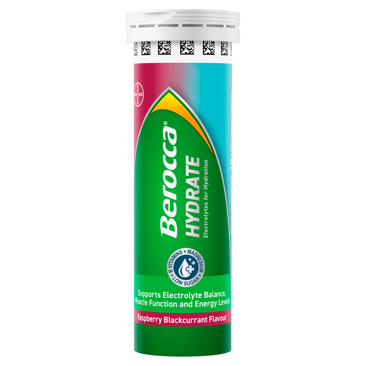 Berocca Hydrate Black Currant Effervescent Tablets 20s