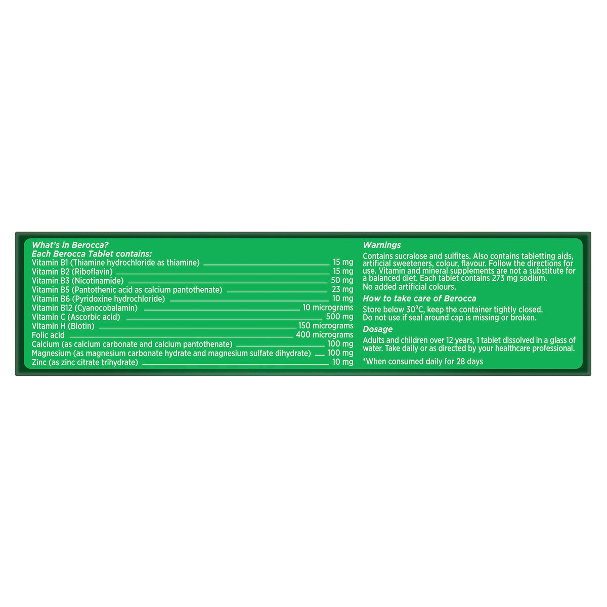 BEROCCA Performance Orange & Mango 45s