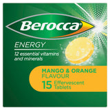 BEROCCA Energy Mango and Orange 15s