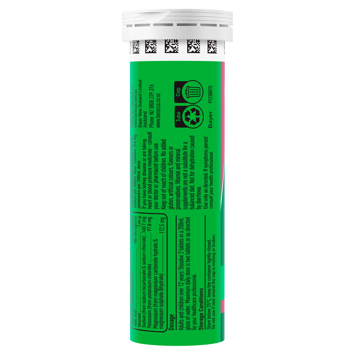 Berocca Hydrate Black Currant Effervescent Tablets 40s