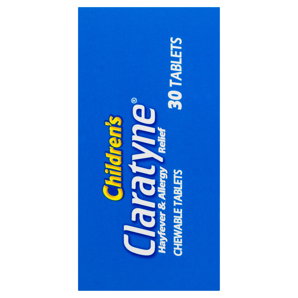 Children's Claratyne Allergy & Hayfever Relief Antihistamine Bubblegum Flavoured Chewable Tablets 30 pack