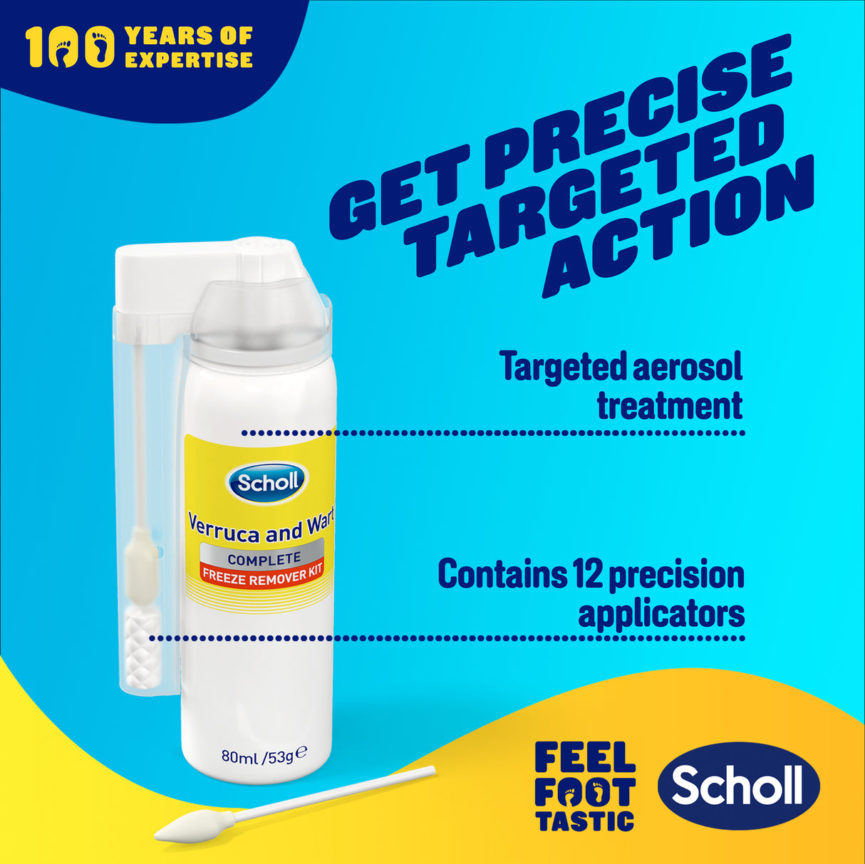 Scholl Verruca & Wart Remover 80ml