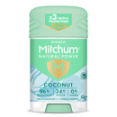 Mitchum Natural Power Bamboo Powder Deodorant Coconut 40g