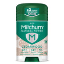 Mitchum Natural Power Deodorant Cedarwood