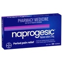 Naprogesic Period Pain Tablets 24 Pack