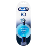 Oral-B IO Ultimate Clean Toothbrush Head Replacement 2pk Black