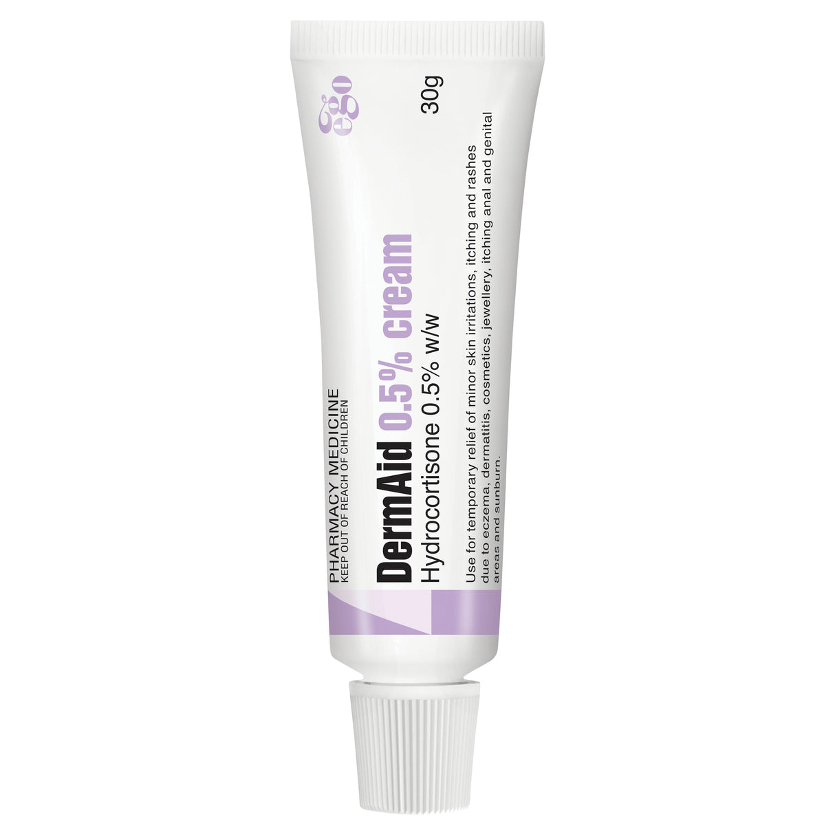 Ego DermAid Hydrocortisone Cream 0.5% 30 g
