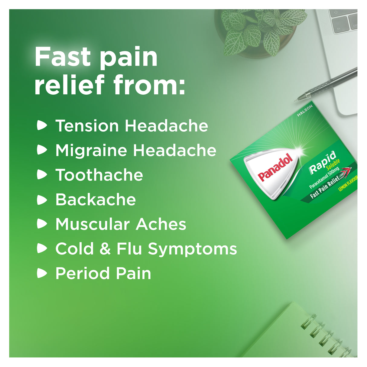 PANADOL Rapid Soluble Tablet 16s