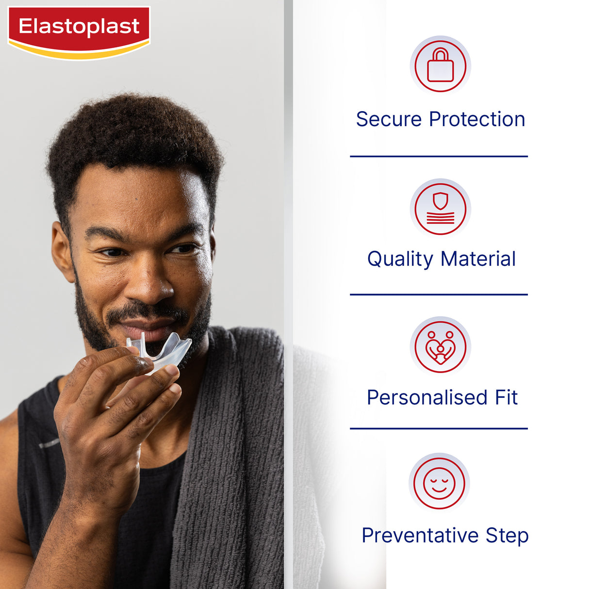 Elastoplast Mouthguard Clear Adult