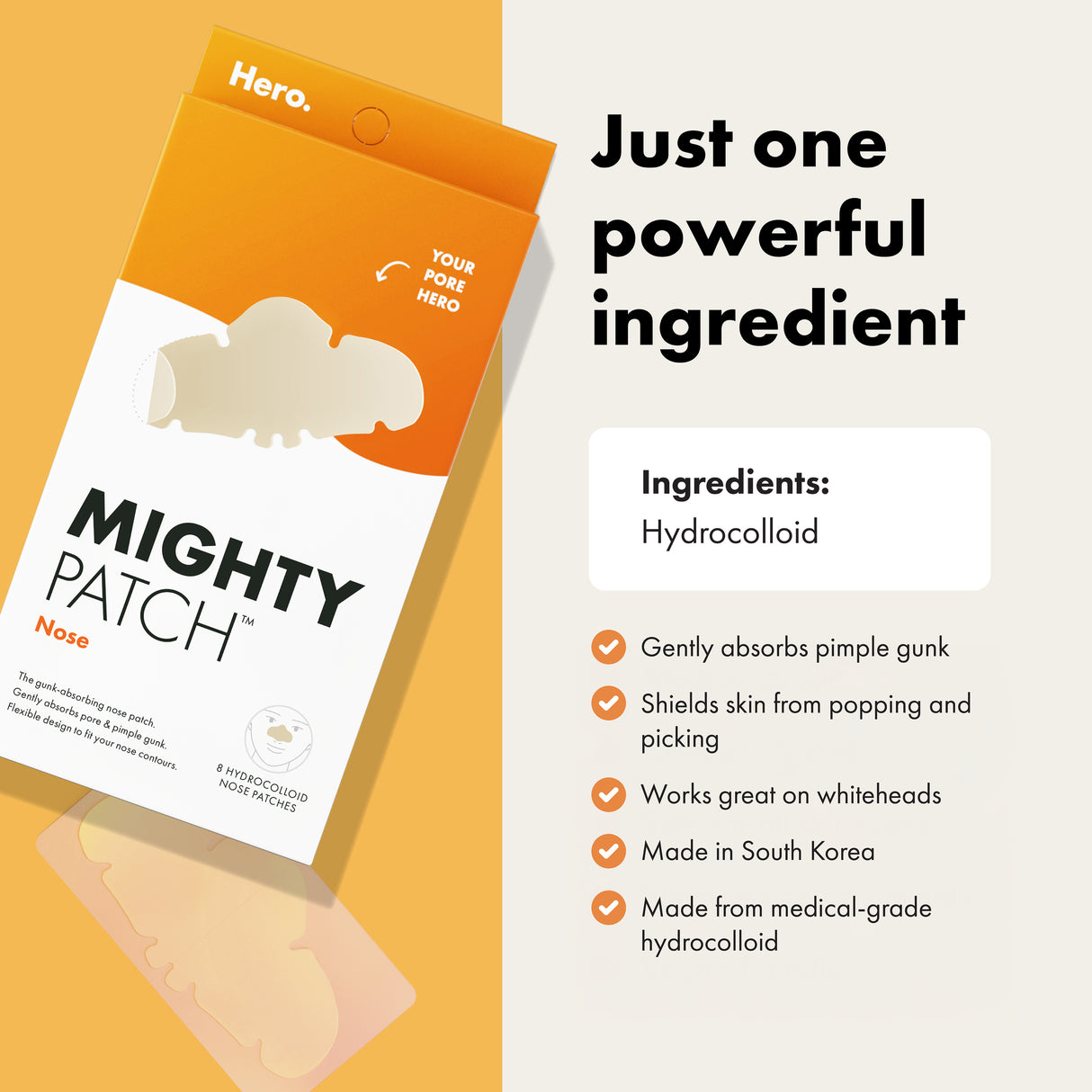 Hero Mighty Patch Nose 8s
