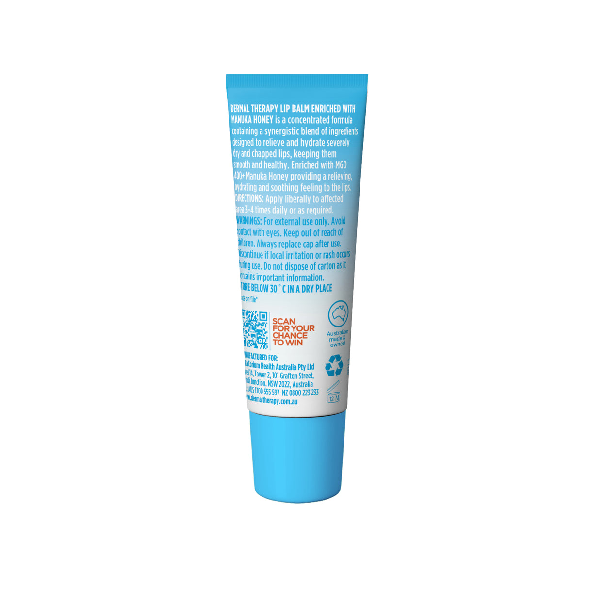 Dermal Therapy Lip Balm Manuka Honey