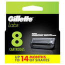 GILLETTE Labs 8 Cartridges 8pk