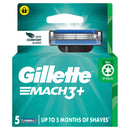Gillette Mach3 + Cartridges 5 Pack