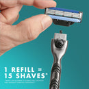 Gillette Mach3 + Cartridges 5 Pack