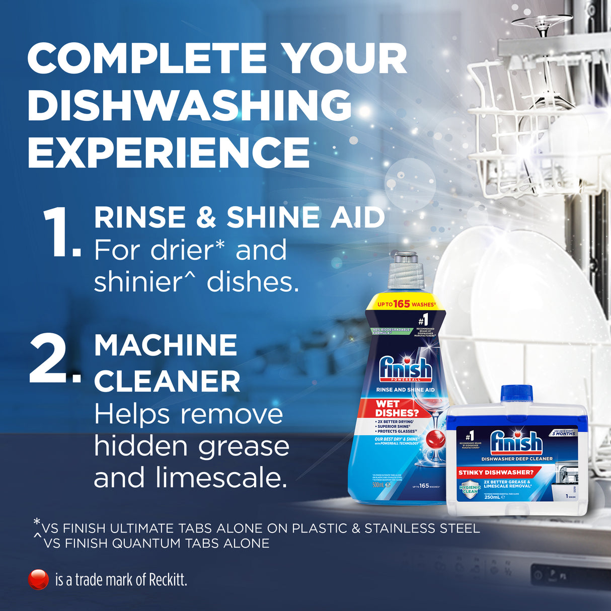 Finish Quantum Dishwashing Tablets Regular 36 Pack