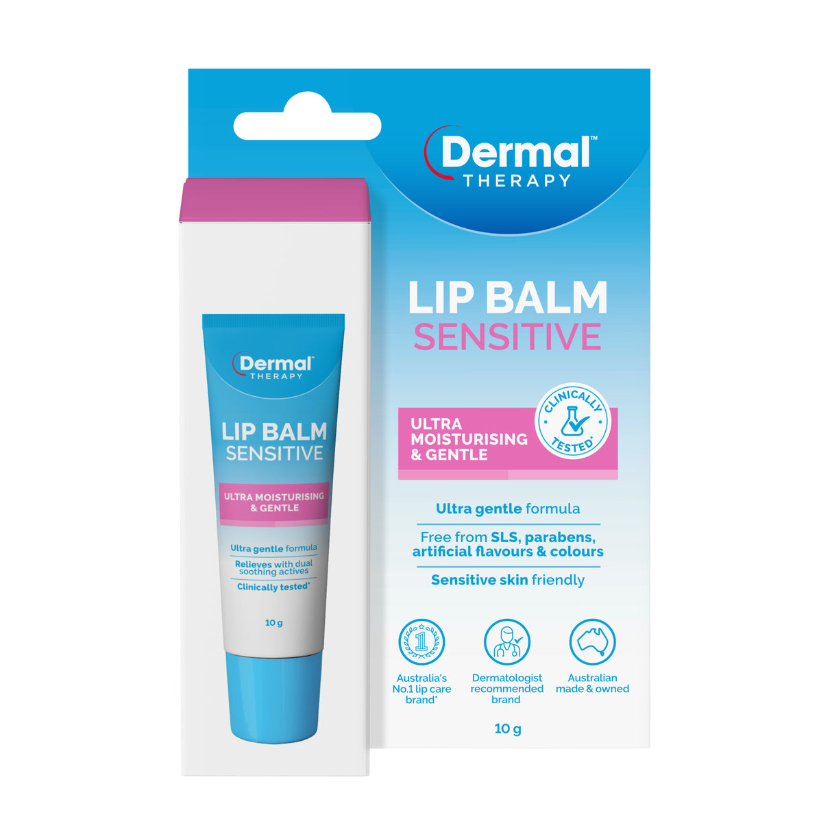 Dermal Therapy Lip Balm Sensitive 10g
