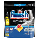 Finish Ultimate Pro Dishwasher Tablets Lemon Sparkle 46pk