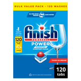 Finish Power Essential Dishwasher Tablets Lemon Sparkle 120 Tablets