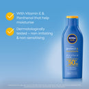 NIVEA Sun Moist Lotion SPF50+ 200ml