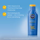 NIVEA Protect & Moisture Moisture Lock SPF50+ Sunscreen Lotion 400ml