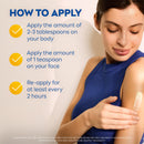 NIVEA Protect & Moisture Moisture Lock SPF50+ Sunscreen Lotion 400ml