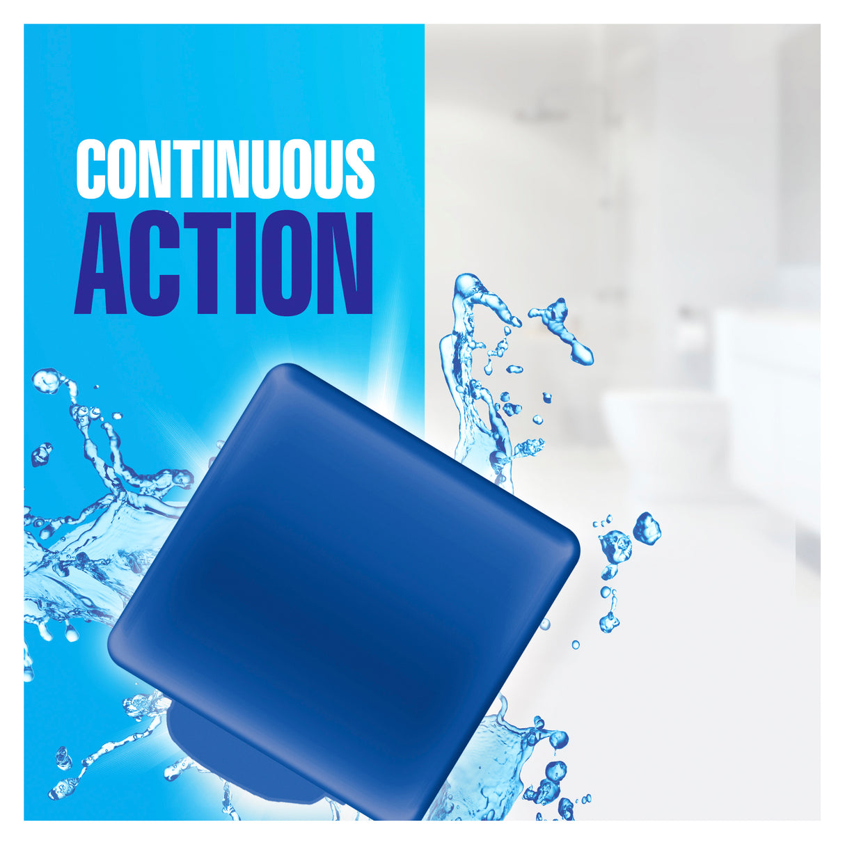 Harpic Foaming Blue Block Twin 114g