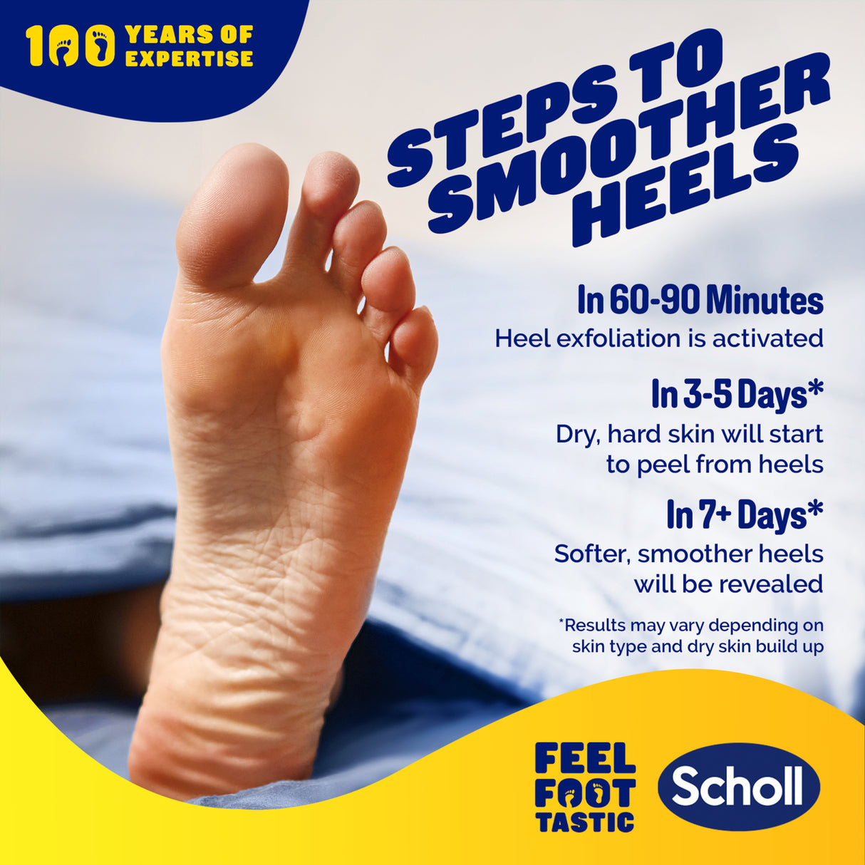 SCHOLL Exp. Care Exfol. Heel Peel