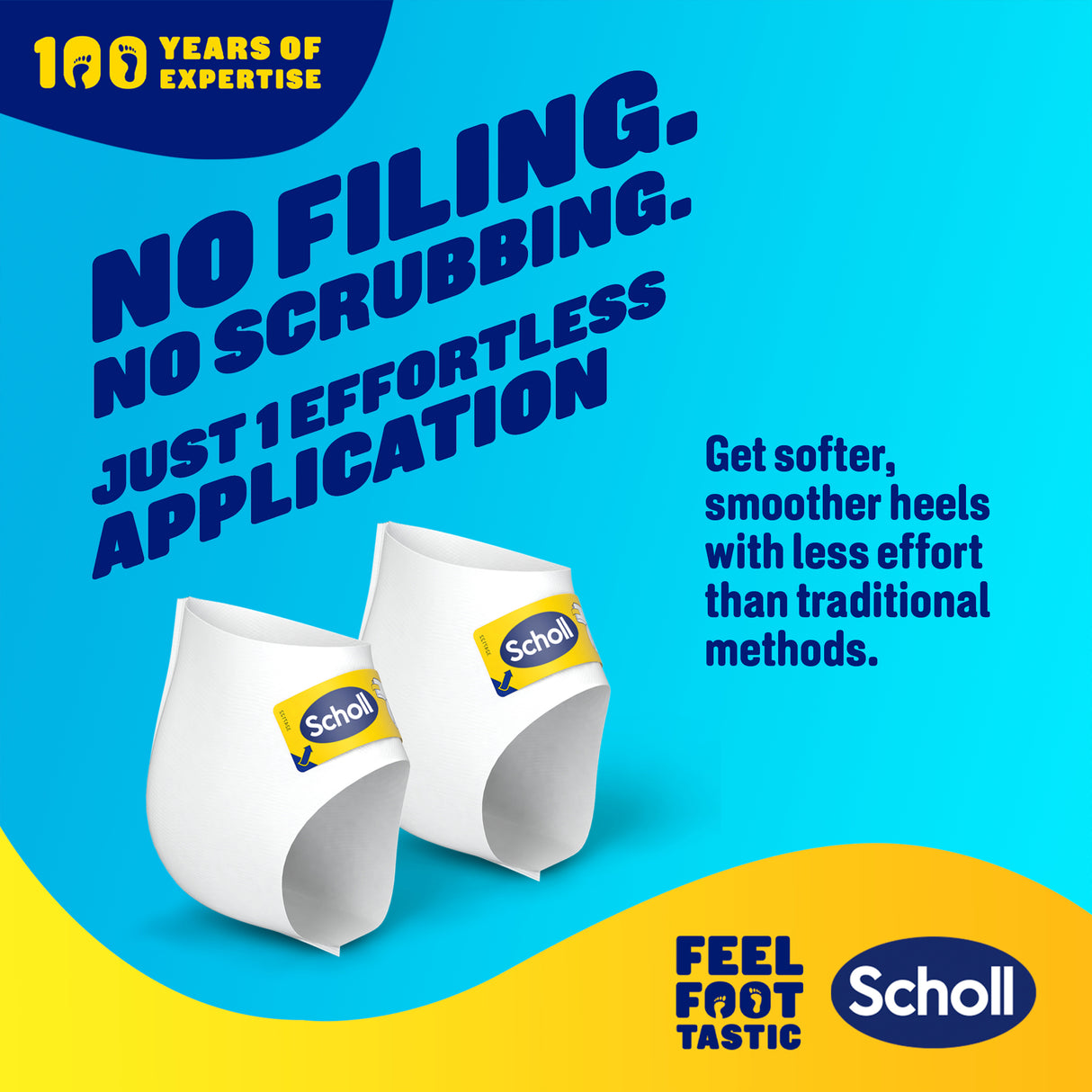 SCHOLL Exp. Care Exfol. Heel Peel