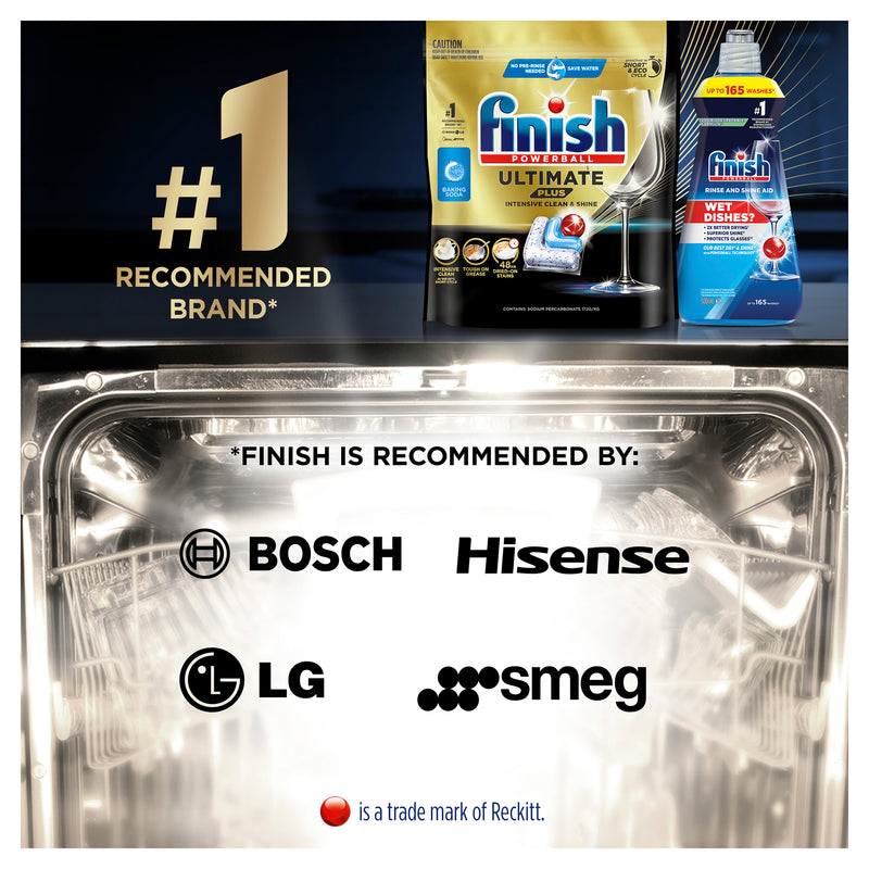 FINISH Ultimate + AIO 3in1 Dishwasher Tablets Baking Soda 31s