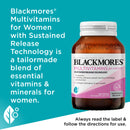Blackmores Sustained Release Women Multivitamins 90 Tablets