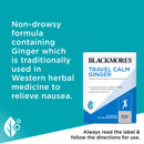 Blackmores Travel Calm Ginger 45 Tablets