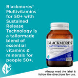 Blackmores Sustained Release Multivitamins 50+ (60 Tablets)