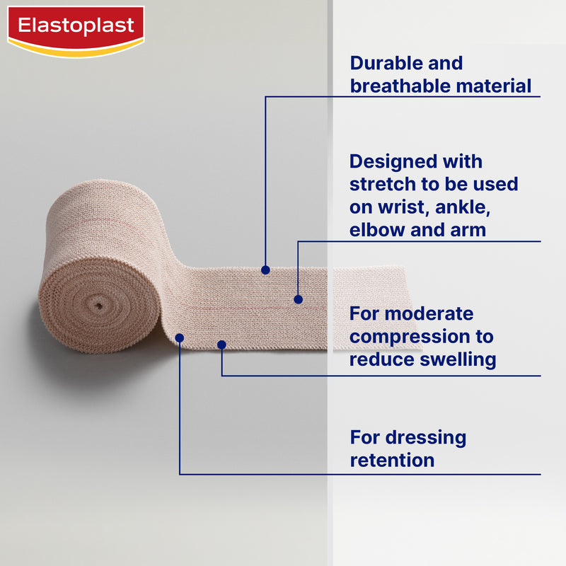 Elastoplast Bandage Crepe Unstretched 7.5cm x 2.3m