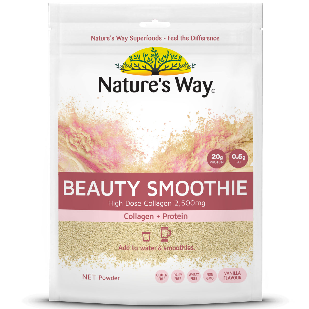 NATURES WAY SF Bty Smoothie Pch 300g