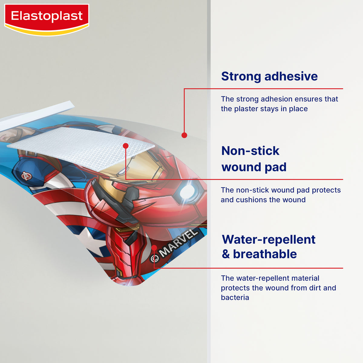 Elastoplast Marvel 20 Pack