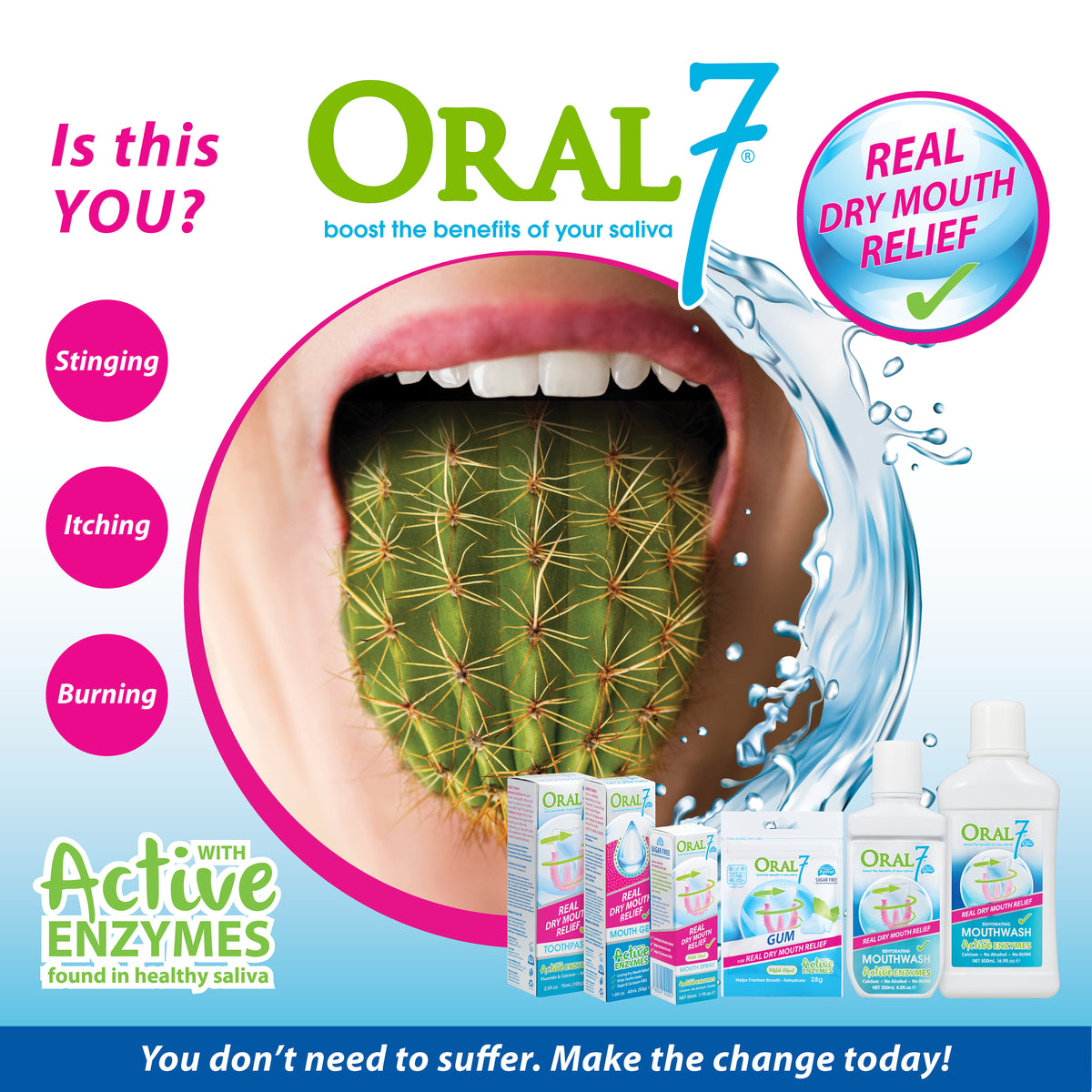 Oral Seven Mouth Gel 50g
