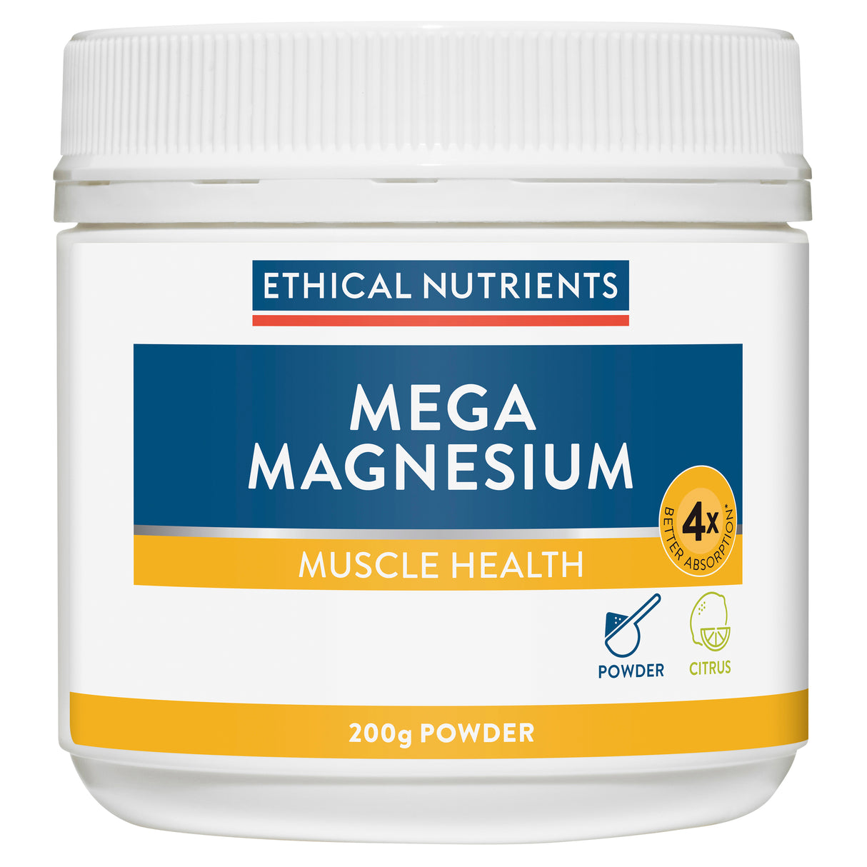 Ethical Nutrients Mega Magnesium Citrus 200 g