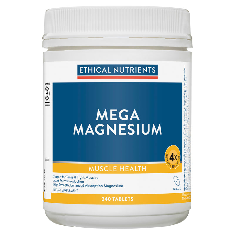 Ethical Nutrients Mega Magnesium 240 Tablets